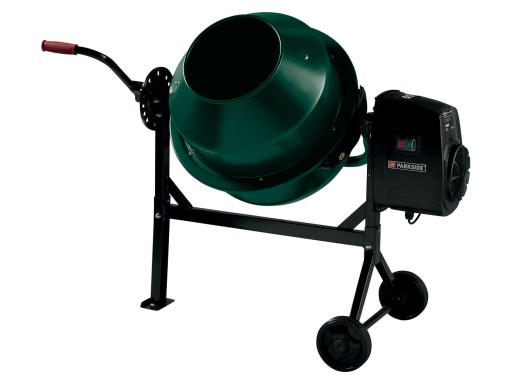 Betoniarka Budowlana Mieszarka Mieszadło Do Betonu Zapraw PARKSIDE 62L 220W
