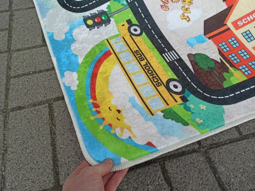Ковер противоскользящий CITY STREETS PUFFY 120X180 см