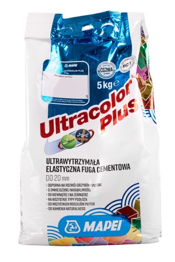 Цементный раствор MAPEI Ultracolor Plus 5 кг - цвет 144 шоколад