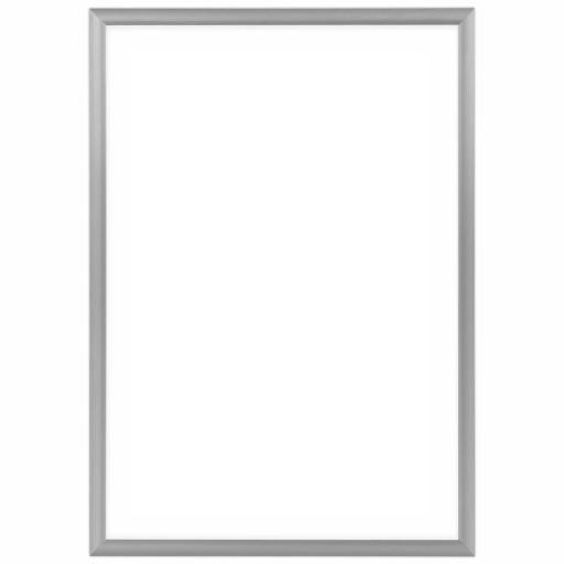 Серебряная алюминиевая фоторамка 20x30 см. Фоторамка