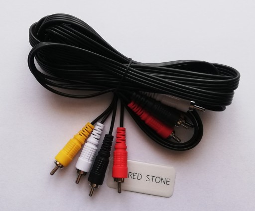 Соединительный кабель 4x RCA / 4x RCA 3м