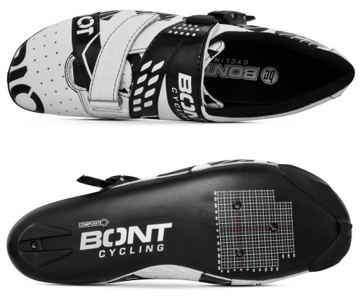 BUTY BONT RIOT BUCKLE SZOSA KOLARSTWO BIAŁE 46,5