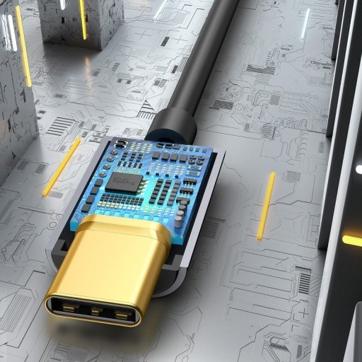 Аудиоадаптер Baseus L54 USB-C + мини-разъем 3,5 мм