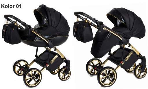 МНОГОФУНКЦИОНАЛЬНАЯ КОЛЯСКА 3В1 DAYTONA GT GOLD ACVIONAUT COSMO SEAT