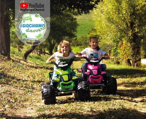 PEG PEREGO CORRAL T-REX 330W ИТАЛЬЯНСКИЙ QUAD LED