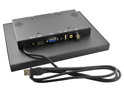Сенсорный светодиодный монитор с открытой рамкой, 10 дюймов, VGA, HDMI, США