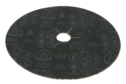 DYSK FIBROWY KRĄŻEK FIBRA 180mm P60 KLINGSPOR