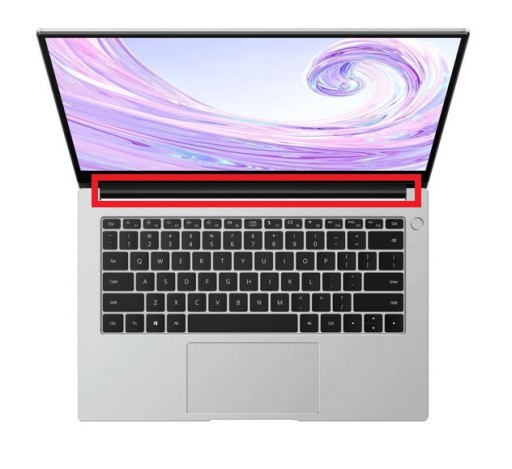Оригинальная крышка, чехол, корпус петель HUAWEI MateBook D 14 NBL-WA