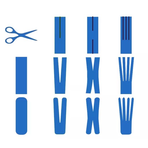 TAŚMA KINEZJOLOGICZNA PLASTRY TAPE TEJPY KINESIOTAPING TEJP PRO 5MX5CM