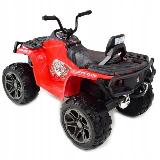 MEGA LARGE QUAD 4X4, АМОРТИЗАТОРЫ, МЯГКИЕ КОЛЕСА,