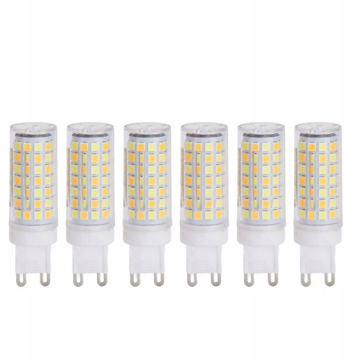 6шт 90LED G9 Лампа 9Вт 220В Возможно