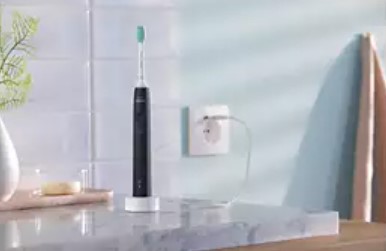 Philips Sonicare HX 3673/14 звуковая электрическая зубная щетка черная + футляр