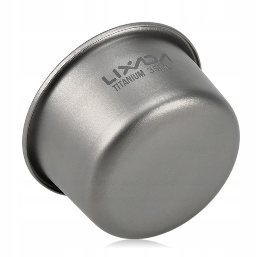 Lixada 35 мл Мини-титановая чайная чашка