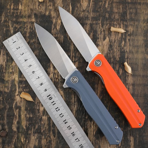 Модель PF818BS Складной нож Steel Flipper, черный