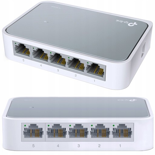 Коммутатор TP-LINK TL-SF1005D 200 Мбит/с 5xLAN
