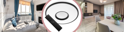 ПОТОЛОЧНЫЙ СВЕТИЛЬНИК Светодиодная круглая люстра + ДИСТАНЦИОННОЕ УПРАВЛЕНИЕ