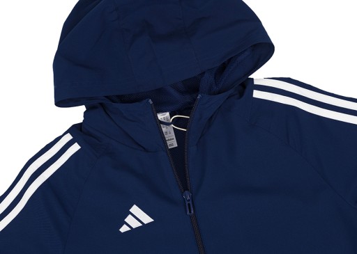 Детская спортивная куртка adidas с капюшоном для детей Tiro 24 размера. 140