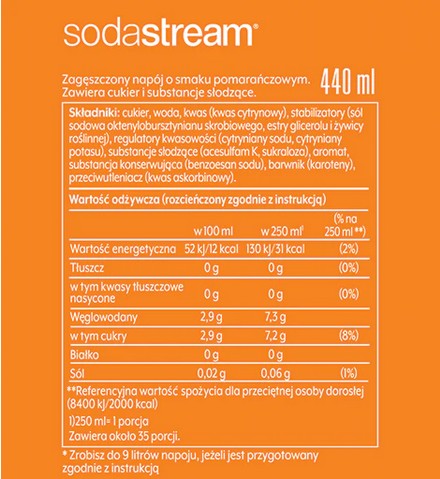 SodaStream Сироп Миринда 440 мл