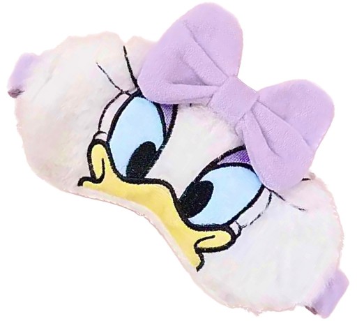 OPASKA NA OCZY MASKA DO SPANIA SNU RELAKSU KACZKA DAISY DISNEY PLUSZOWA