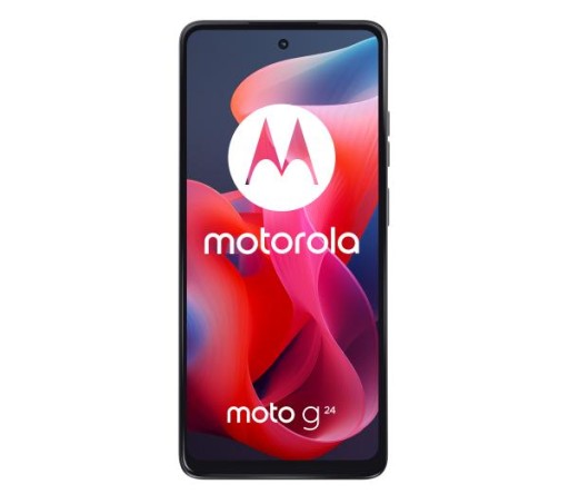 Смартфон Motorola Moto G24 ds 4/128 ГБ графитовый
