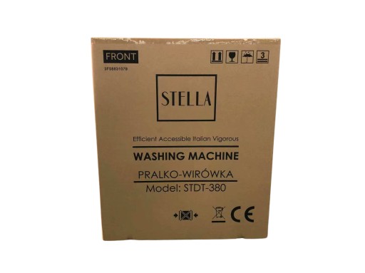 Стиральная машина-отжим Stella STDT-380 380Вт 7кг Таймер 2 программы стирки 1 подвод воды