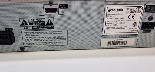Silva Schneider Video и DVD Kombo DVR 4959 HDMI
