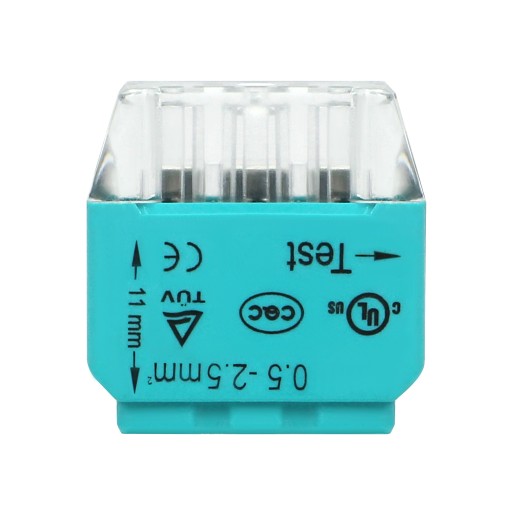 SZYBKOZŁĄCZKA ZŁĄCZKA WCISKANA 3-PRZEWODOWA NA DRUT 3x2,5mm² ORNO 100 SZTUK