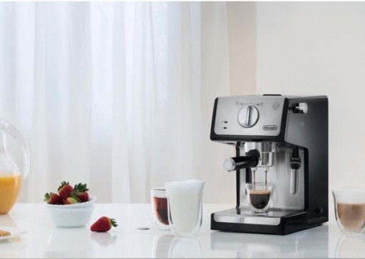 Кофемашина под давлением Delonghi ECP33.21.BK (P) с портафильтром и пенообразователем