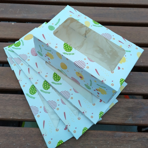 Pudełko na mazurka, Wielkanoc, 12x21x7cm, 20 sztuk (do dalszej odsprzedaży)