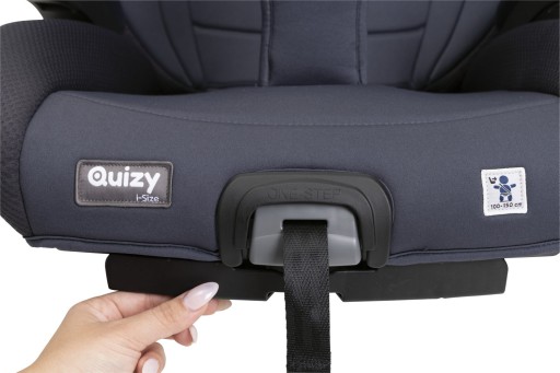 Автокресло Chicco QUIZY i-Size 15–36 кг, 100–150 см – чернила