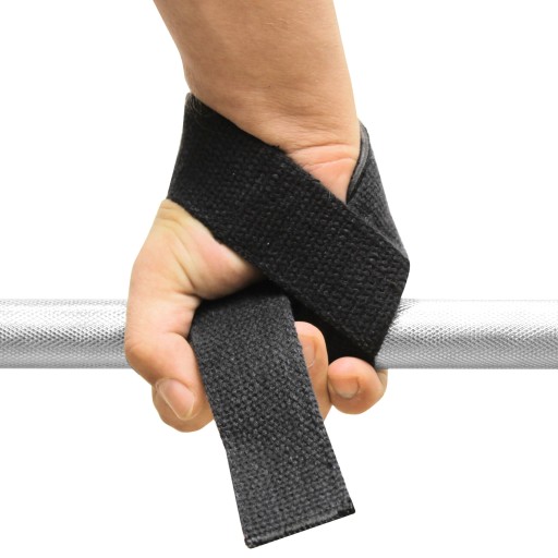 ПОЯС ТРЕНИРОВОЧНЫЕ РЕМНИ РУЧКИ ДЛЯ СТАНОВОЙ ТЯГИ ЧЕРНАЯ GORILLA GRIP