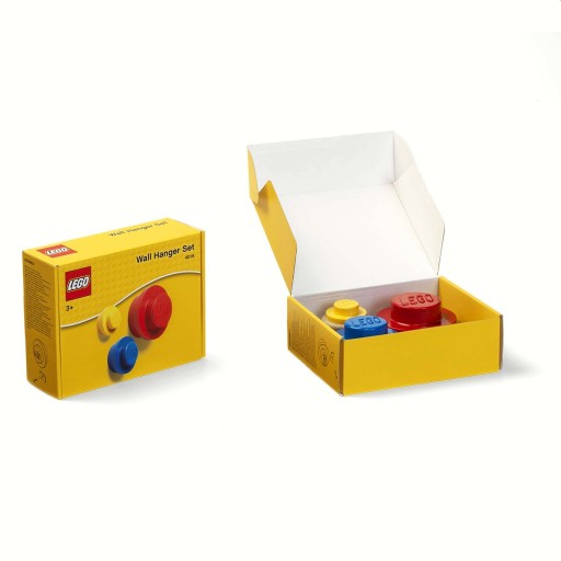 LEGO 5005906 Zestaw wieszaków czerwony niebieski3+