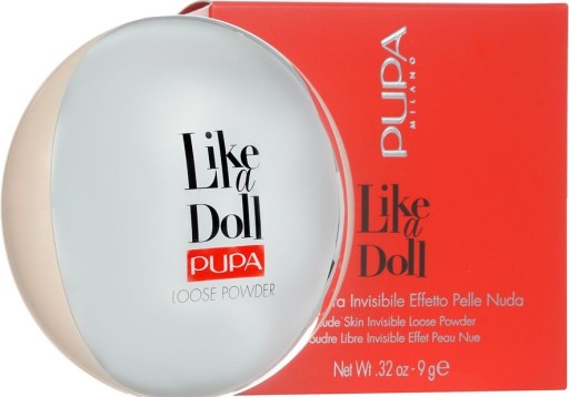 PUPA Milano Рассыпчатая пудра Like a Doll 004 Розовый Бежевый