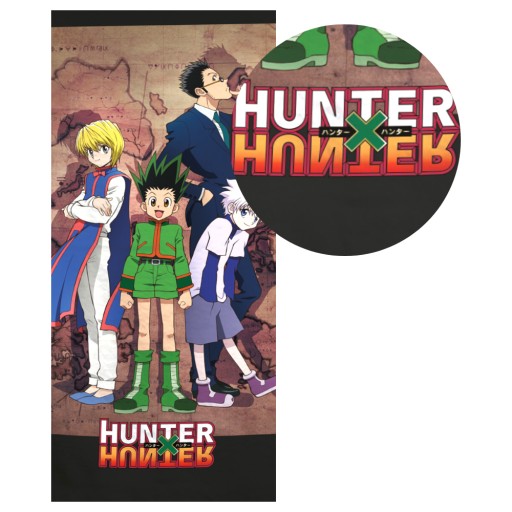 Полотенце банное 70х140 Hunter Hunter Аниме Манга