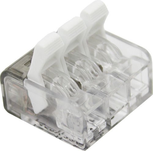 SZYBKOZŁĄCZKA 3x0,2-4mm ZŁĄCZKA KLAPKA P053 10SZT
