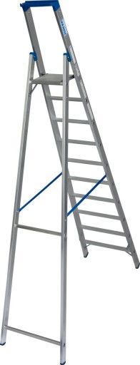 Drabina aluminiowa wolnostojąca 10 STOPNI KRAUSE STABILO 124562 wytrzymała