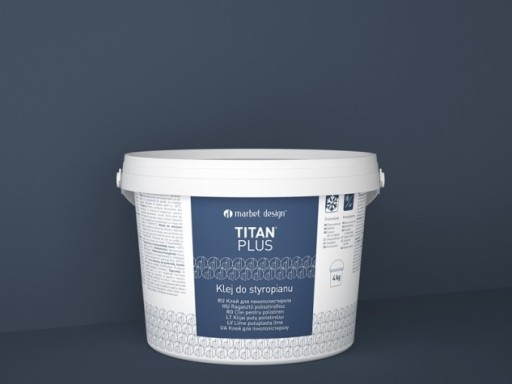 Клей MARBET TITAN PLUS для пенопласта 4кг