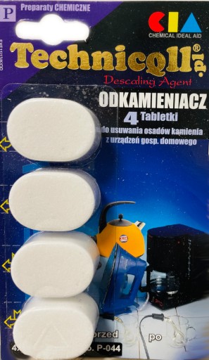 ТАБЛЕТКИ ДЛЯ УДАЛЕНИЯ НАКИПИ 4X14G SIEMENS