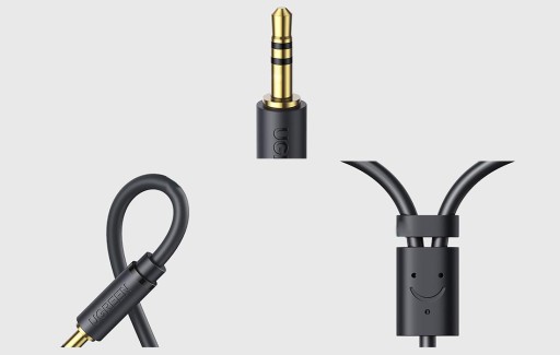 КАБЕЛЬ UGREEN WIRE AUDIO SPLITTER MINIJACK 3,5 ММ НА 2X RCA CINCH 0,25 М