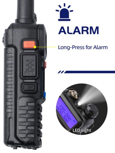 Baofeng UV-5R Walkie Talkie профессиональная радиостанция CB