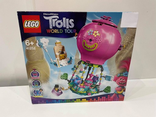 LEGO Trolls 41252 Приключение Поппи на воздушном шаре, новинка