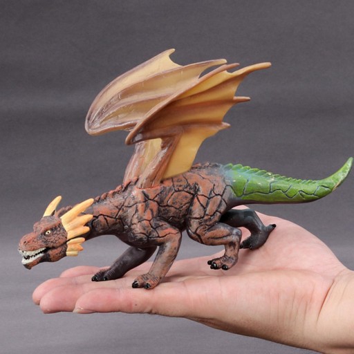 Zabawki symulacyjne dinozaurów, dinozaur żółty zielony