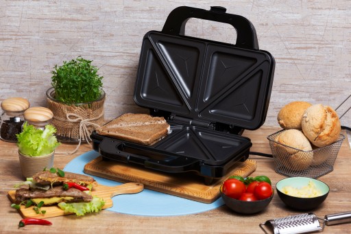 XXL Sandwich Maker Toast Большой тостер для сэндвичей с твердым покрытием, 1300 Вт XXL Strong