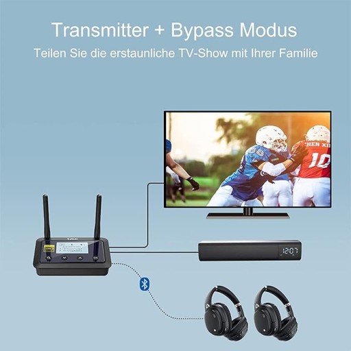 Bluetooth-передатчик-приемник 1Mii 1Mii B03Pro+ Bluetooth 5.0