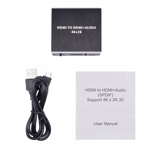 HDMI-совместимый аудиоэкстрактор, оптический TOSLINK