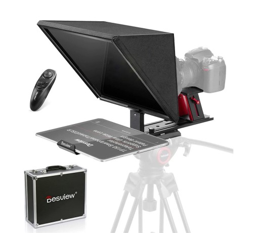 Teleprompter Desview TP150 - walizka, pilot BT, do tabletów max. 15,3 cala