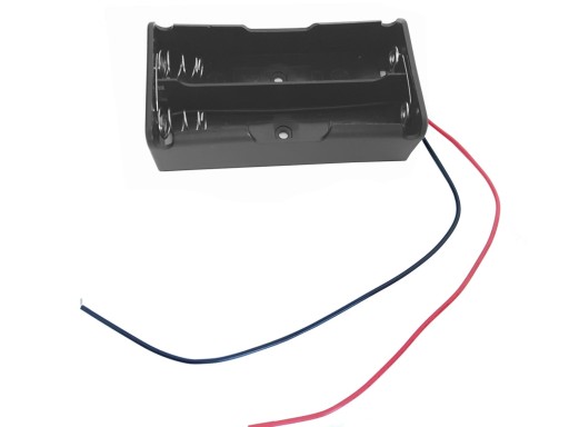 КОРЗИНА АККУМУЛЯТОРА 2X18650 ПАРАЛЛЕЛЬНО