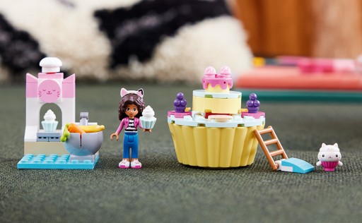 LEGO ТОРТ ВЫПЕЧКА ТОРТА ГАБИ ГАББИС КУКОЛЬНЫЙ ДОМИК ДЕТСКИЕ БЛОКИ ПОДАРОК