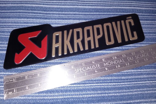 Эмблема AKRAPOVIC, алюминиевый глушитель 14,5 см, выхлопная труба 14,5x4, большая, 2 типа + бесплатно