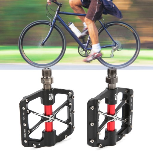 WAKE Mountain Bike 3 подшипника с ЧПУ, педаль из алюминиевого сплава, прочные аксессуары